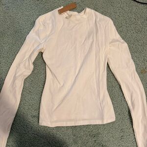 Skims Marble Cotton Jersey Long Sleeve